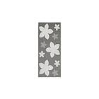 Horredsmattan Plastmatta Flower 150x250 Vändbar PVC Grå 11411-D250