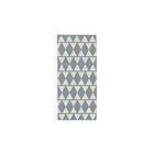 Horredsmattan Plastmatta Zigge 150x150 Vändbar PVC Blå 10903-D150