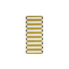 Horredsmattan Plastmatta Peak 150x100 Vändbar PVC Gul 12004-D100