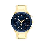 Calvin Klein Fearless dual-time blue gold 25200302