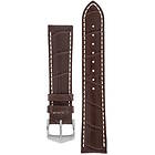 Hirsch Modena ruskea nahkaranneke 1030 28 10 18mm
