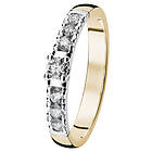 Kohinoor 033-226-28 Diamantring vitguld Estelle 17