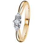 Kohinoor 033-235-16 Diamantring Helene 17