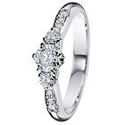 Kohinoor 033-235V-38 Diamantring Vg Helene 17½