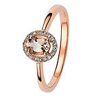 Kohinoor 033-P5186P Diamantring Carmoséring roséguld 16