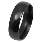 Kohinoor Duetto Black Edition svart förlovningsring blank 006-090-220