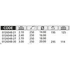 Kolpo Sea Extreme Boat Tele Bottom Shipping Rod Guld 3,00 m 250g