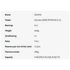 Okuma Salina Spinning Reel Silver 10000