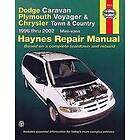 Haynes Publishing: Dodge Caravan, Plymouth Voyager & Chrysler Town Country (1996-2002) inc. Grand Caravan Haynes Repair Manual (USA)