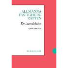 Richard Hager: Allmänna fastighetsrätten en introduktion