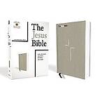 Zondervan Zondervan: Jesus Bible, Niv Edition, Cloth Over Board, Gray Linen, Com