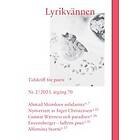 Inger Christensen, Niko Erfani, Magnus William-Olsson, Mats O Svensson, Joni Hyvönen: Lyrikvännen 2(2023)