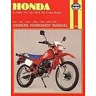 Haynes Publishing: Honda XL/XR 80, 100, 125, 185 & 200 2-Valve Models (78 87)