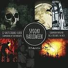 Crafty as Ever: Spooky Halloween Scrapbook Paper Pad 8x8 Scrapbooking Kit for Papercrafts, Cardmaking, Printmaking, DIY Crafts, Holiday Them