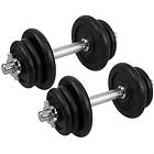 Confidence Fitness Professional Dumbbell Set 20kg