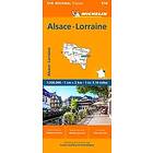 Michelin: Alsace Lorraine Michelin Regional Map 516