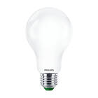 Philips LED-LAMPA E27 7.3W 3000K, FROSTAT GLAS