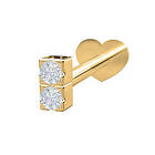 Nordahl Jewellery PIERCE52 labret med diamant 3mm 314 004BR5