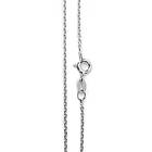 Halsband rodinerad 925 Sterling Silver 1,5mm R/ANK040/50