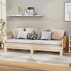 vidaXL Utdragbar dagbädd massiv furu 2x(90x190) cm 820262