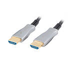 Lanberg HDMI till HDMI AOC V2.0 Optisk 100 Meter