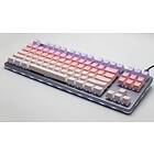 Tai-Hao PBT Doubleshot Shine-through 141-Key Keycap Set Sakura Michi