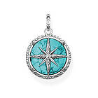 Thomas Sabo compass turquoise berlock PE833-878-17