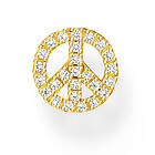 Thomas Sabo Charming Symbols gold Peace örhänge H2218-414-14