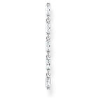 Thomas Sabo örhänge white stones, silver H2184-051-14