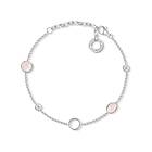 Thomas Sabo Charm Club Rosa Stenar charm-armband X0272-035-7