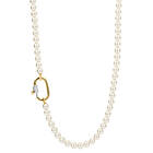 Ti Sento gold-plated silver pearl halsband 3993PW