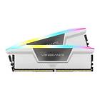 Corsair Vengeance White RGB DDR5 6000MHz 2x32Go (CMH64GX5M2B6000C30W)