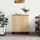 vidaXL Byrå sonoma-ek 60x35x70 cm konstruerat trä 827167