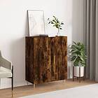 vidaXL Skänk rökfärgad ek 69,5x34x90 cm konstruerat trä 827713