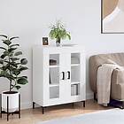 vidaXL Skåp vit 69,5x34x90 cm konstruerat trä 827788