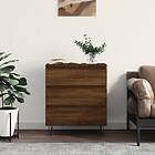 vidaXL Byrå brun ek 60x35x70 cm konstruerat trä 827187