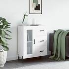 vidaXL Skåp vit 69,5x34x90 cm konstruerat trä 828052