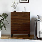 vidaXL Skänk brun ek 69,5x34x90 cm konstruerat trä 827883