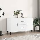 vidaXL Skänk vit 100x36x60 cm konstruerat trä 828188