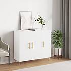 vidaXL Skänk vit 90x34x80 cm konstruerat trä 828092