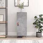 vidaXL Skåp betonggrå 34.5x34x90 cm konstruerat trä 828512
