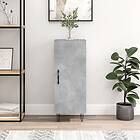 vidaXL Skåp betonggrå 34,5x34x90 cm konstruerat trä 828536