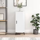 vidaXL Skåp vit högglans 34,5x34x90 cm konstruerat trä 828542