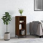 vidaXL Skänk brun ek 34,5x32,5x90 cm konstruerat trä 828747