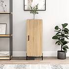 vidaXL Skänk sonoma-ek 34,5x34x90 cm konstruerat trä 828551