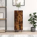 vidaXL Skänk rökfärgad ek 34.5x34x90 cm konstruerat trä 828537