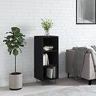 vidaXL Skänk vit 34.5x32.5x90 cm konstruerat trä 828725