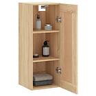 vidaXL Väggskåp sonoma-ek 34.5x34x90 cm konstruerat trä 830519