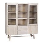 Rowico Home Brooklyn Skåp 130 Vitpigmenterad Ek 130x150x45cm