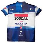 Castelli Soudal Quick-step 2023 Short Sleeve Jersey Blå 12 Years Pojke